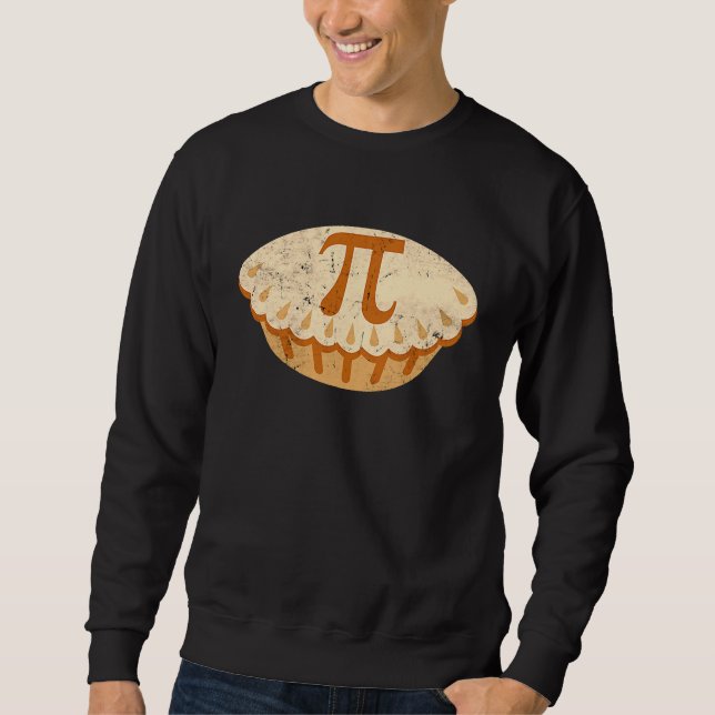 Apple Pie Pi Day Math Symbol Teachers Students Sweatshirt (Vorderseite)