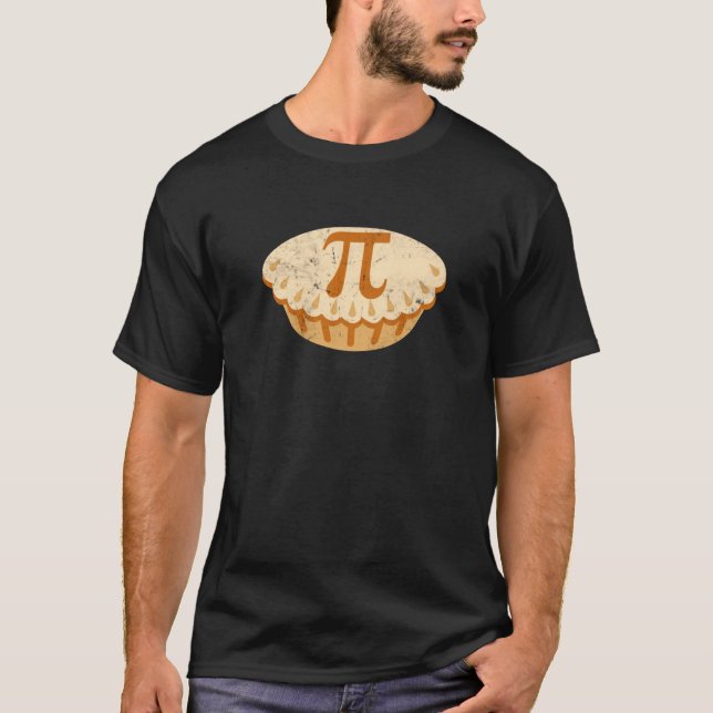 Apple Pie Pi Day  Math Symbol Teachers Students T-Shirt (Vorderseite)