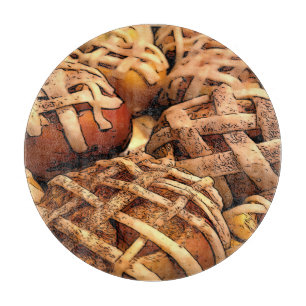 Apple Pie Tarts Schneidebrett