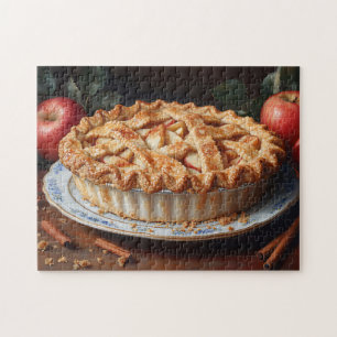 Apple Pie Vintag Inspiriert Malerei