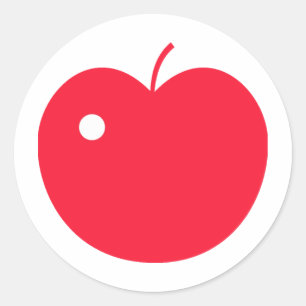 Apple Produkte & Designs! Runder Aufkleber