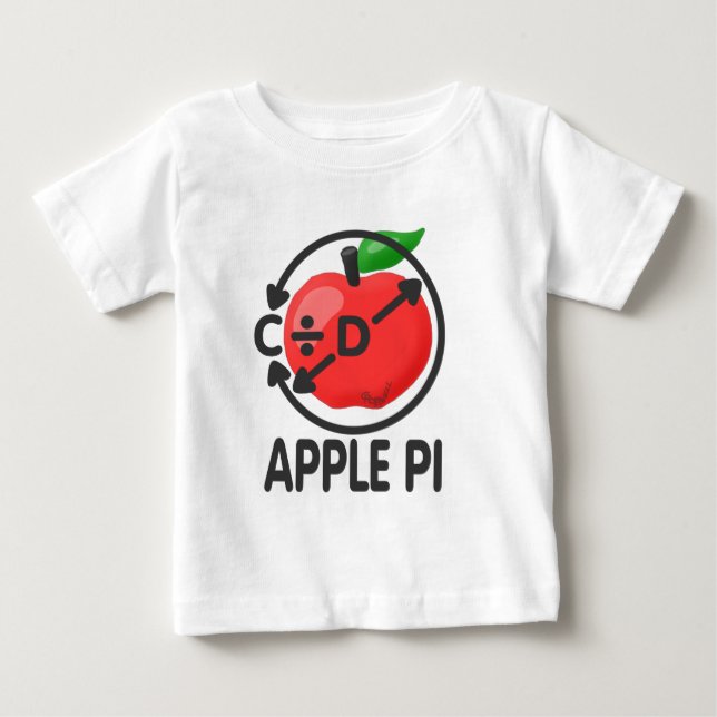 Apple-PU Baby T-shirt (Vorderseite)