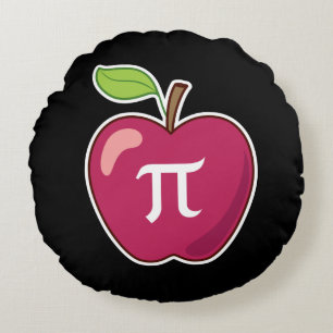 Apple-PU Rundes Kissen
