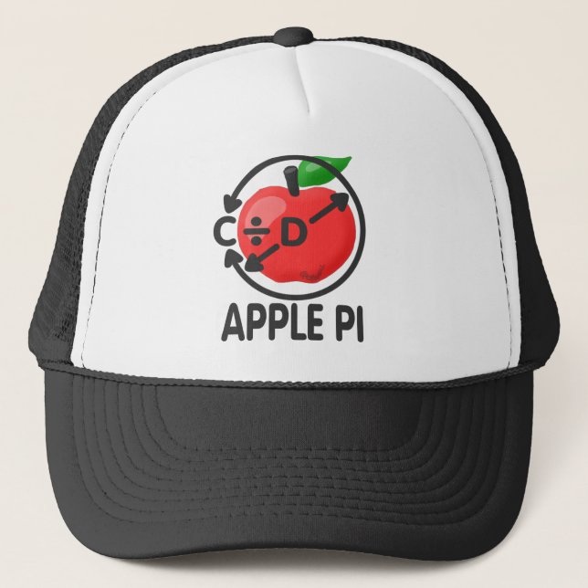 Apple-PU Truckerkappe (Vorderseite)