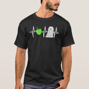 Apple Pulik Heartbeat Dog T-Shirt