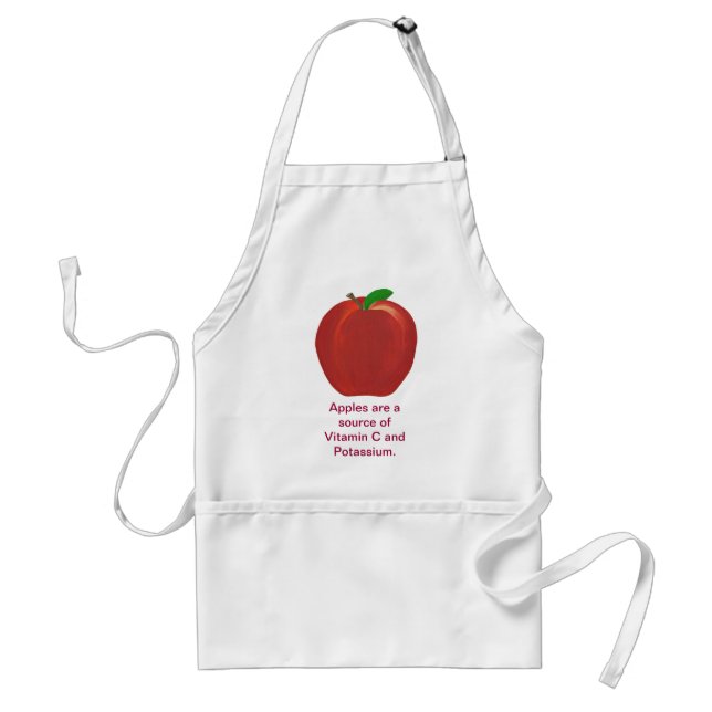 Apple Quelle von Vitamin C, Kalium-Schürze Schürze (Vorne)