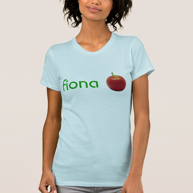apple_red_01, sasass, Fiona T-Shirt (Vorderseite)