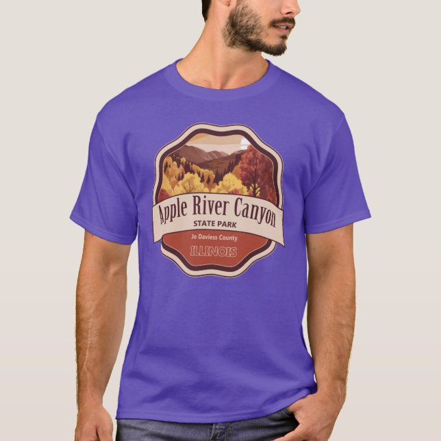 Apple River Canyon Staat Park T-Shirt (Vorderseite)