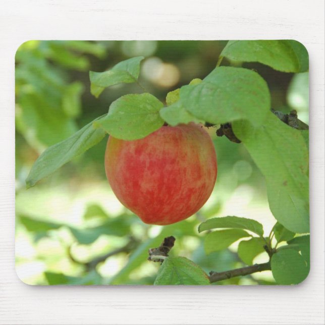 Apple rotes Annanas mousepad. Mousepad (Vorne)
