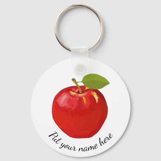 Apple Schlüsselanhänger (Vorderseite)