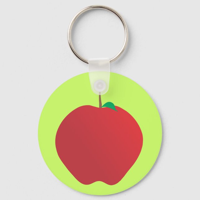 Apple-Schlüsselanhänger Schlüsselanhänger (Vorderseite)