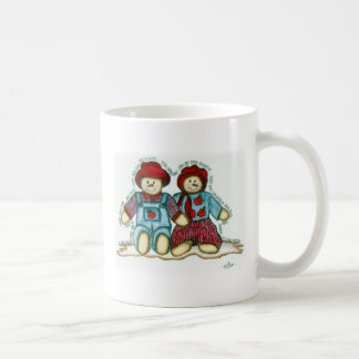 Apple-Schneemann-Paare Kaffeetasse