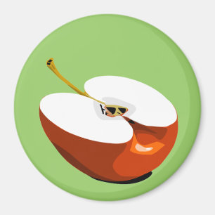 Apple schneiden Magneten Magnet