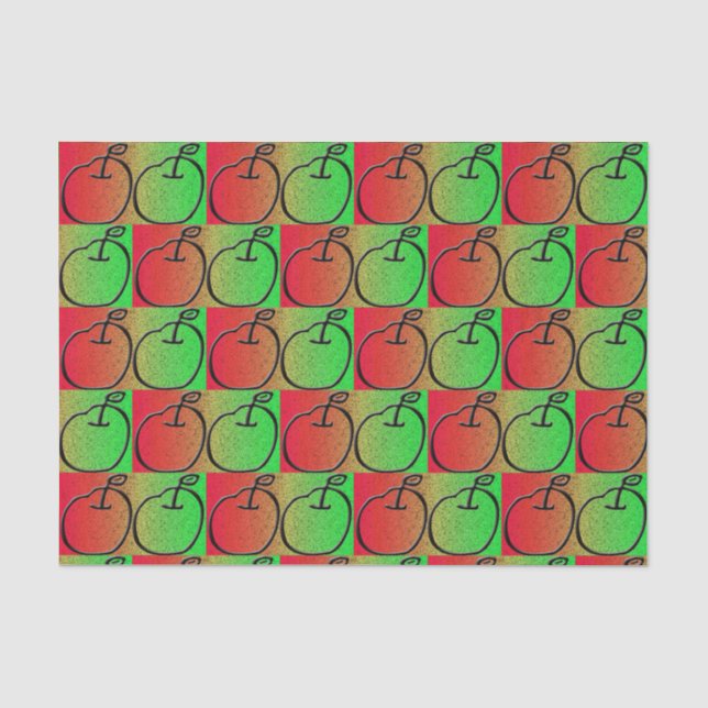 Apple-Seidenpapier Seidenpapier (Vorderseite)