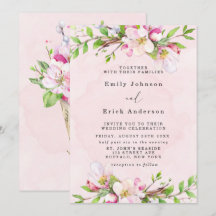 Apple Tree blüht Vintage Musikhochzeit