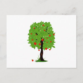 Apple Tree Ecology Design Postkarte