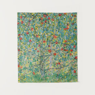 Apple Tree Gustav Klimt Wandteppich