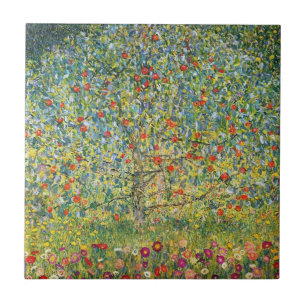 Apple Tree von Gustav Klimt Fliese