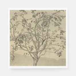 Apple Tree (Watercolor Art) (von Nicholas Roerich) Serviette