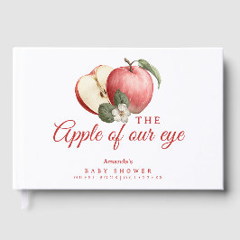 Apple Unser Eye Baby Shower Gästebuch