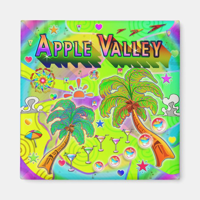Apple Valley Mind Focus Magnet (Vorne)