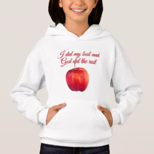 Apple & Zitate T-Shirt Hoodie