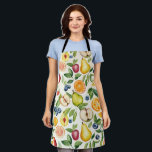 Apples Pears Blueberries Oranges Lemon Lime Fruits Schürze<br><div class="desc">Apples Pears Blueberries Oranges Lemons Limes Fruits</div>