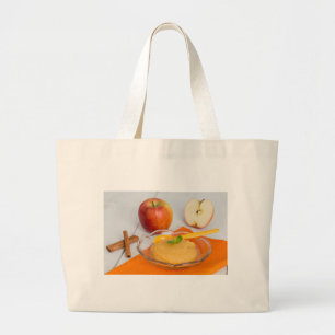 Applesauce mit Zimt und Orangenlöffel Jumbo Stoffbeutel