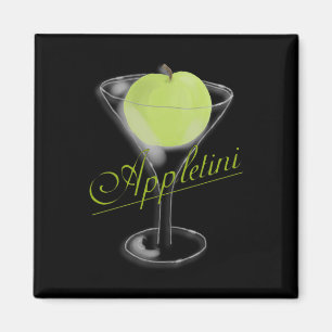 Appletini grüner Apple Magnet