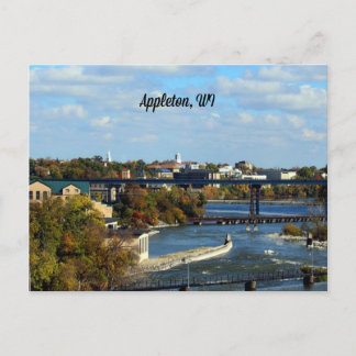 Appleton, Landschaftsfotografie von Wisconsin Postkarte