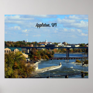 Appleton, Wisconsin landscape photograph Poster