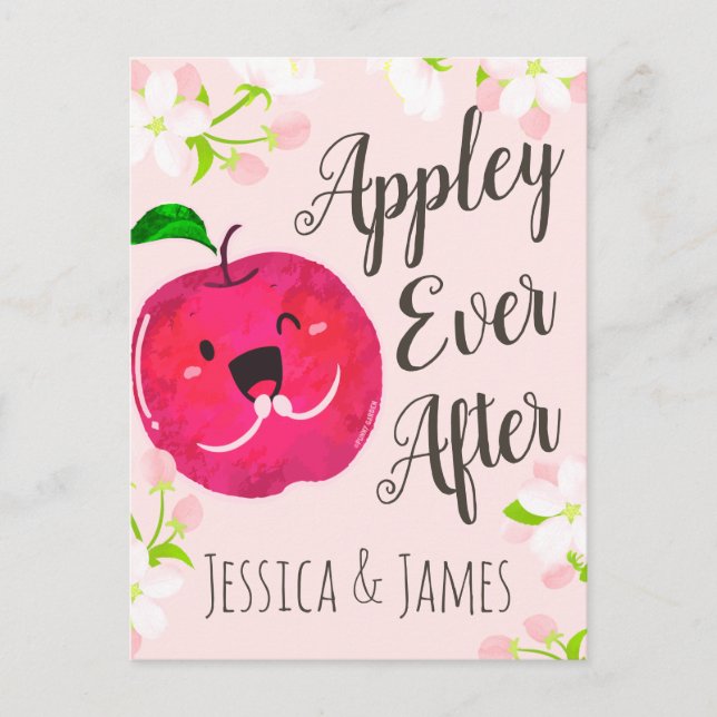 Appley Ever After - Apple Pub Postkarte (Vorderseite)