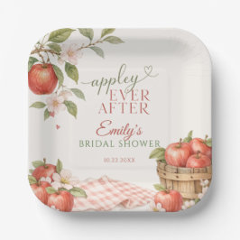 Appley EVER AFTER Brautparty Pappteller