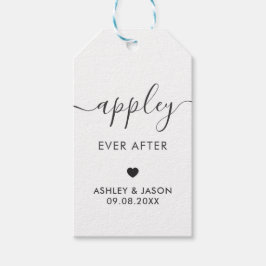 Appley ever After, Caramel Apple, Wedding Geschenkanhänger