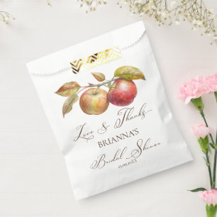 Appley immer nach Apfelfall Brautparty Gunst Geschenktütchen