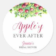 Appley je nach Apple Fall Brautparty