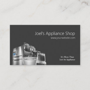 Appliance-Shop, Installation, Reparatur-Visitenkar Visitenkarte