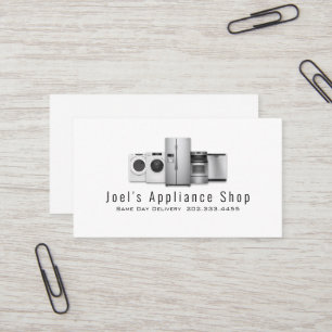 Appliance-Shop, Installation, Reparatur Visitenkarte