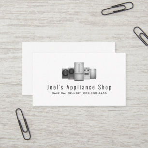 Appliance-Shop, Installation, Reparatur Visitenkarte
