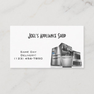 Appliance-Shop, Installation, Reparatur Visitenkarte