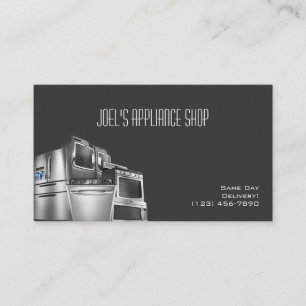 Appliance-Shop, Installation, Reparatur Visitenkarte