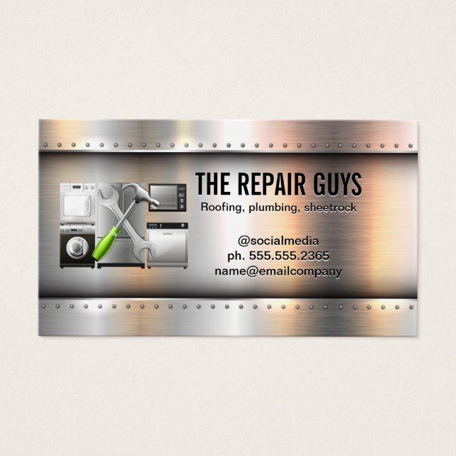 Appliances | Outils matériels | Rivets métalliques (Devant)