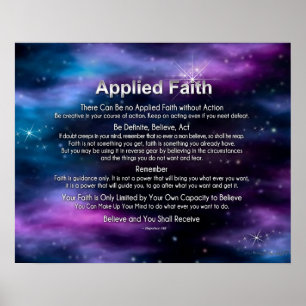 Applied Faith Poster