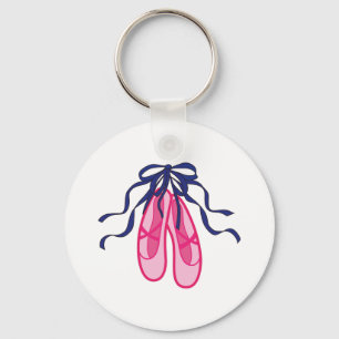 Appliqué Ballet Slippers Schlüsselanhänger