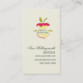 Appointment Apples Health  Nutrition Weight Loss Terminkarte