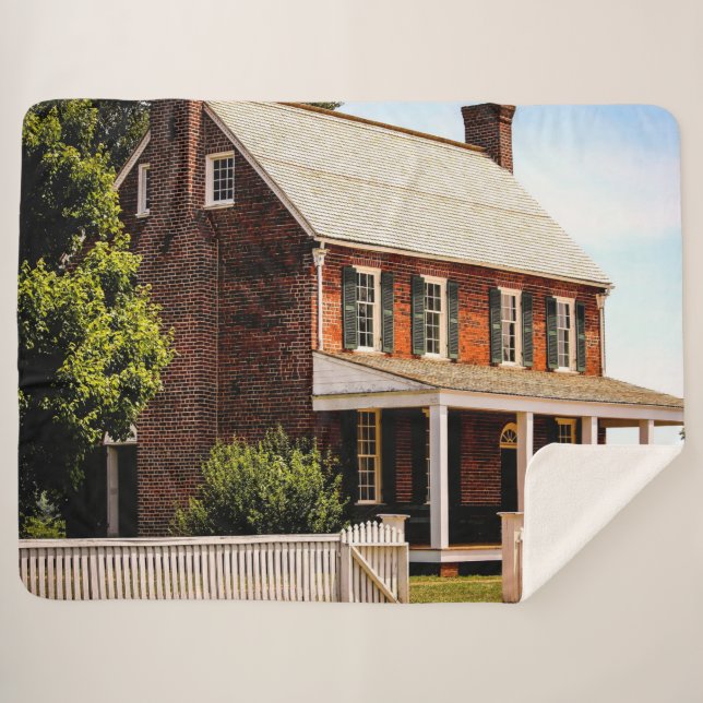 APPOMATTOX GERICHTSHaus Sherpadecke (Vorderseite (Horizontal))