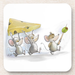 Apporter dans le Dessous de verre de liège au from