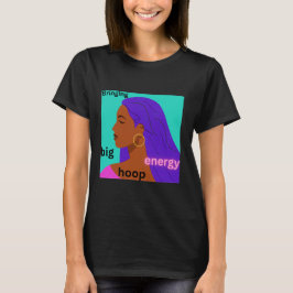 Apporter un t-shirt d'énergie à gros cerceau
