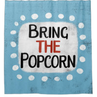Apportez Le Rideau De Douche Popcorn