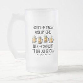 Apportez-moi des tasses de verre givré Mug